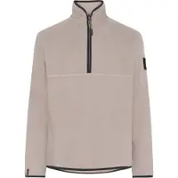 Didriksons Hannes Half-Zip Sweater Heren Ash Brown XL