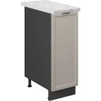 Vicco Fame-Line Apotheekkast – 30 cm, WB Marmer GrijsBeige