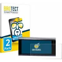BROTECT - Screenprotector voor Audi Q3 Sportback 35 TFSI Infotainment System - Folie Beschermfolie transparant 2 Stuks