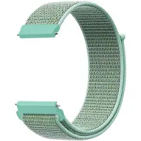 Garmin Vivoactive / Vivomove nylon band - marine groen