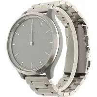 Garmin Vivoactive / Vivomove kralen stalen schakel band - zilver