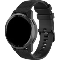 Samsung Galaxy Watch Ultra gesp siliconen band - zwart
