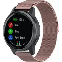 Garmin Vivoactive / Vivomove milanese band - rose rood