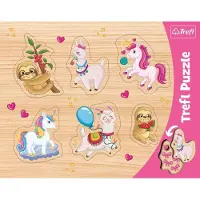 Trefl Shape Puzzles 2 Pieces Animal Themes