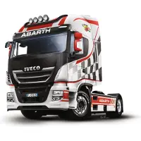 Italeri 3934 Iveco HI-WY E5 Abarth Vrachtwagen (bouwpakket) 1:24
