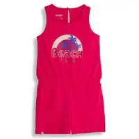 4PRESIDENT playsuit fuchsia Roze Meisjes Stretchkatoen Ronde hals Printopdruk - maat 164