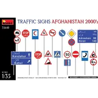 Mini art Modelbouwpakket Militaire voertuigen - 35640 Traffic Signs Afghanistan 2000s Plastic - 1:35 - Modelbouw