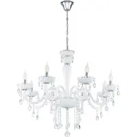 Eglo Kroonluchter Carpento 70cm 8 lichts grijs