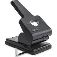 Rapesco HD865-P Heavy Duty perforator zwart 2-gaats (63 vellen)
