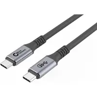 Microconnect USB3.2CC3, 3 meter, USB-C, USB-C, USB 3.2 Gen 2x2, zwart
