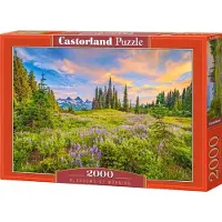Castorland puzzel Blossoms of Morning - 2000 stukjes legpuzzel.