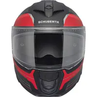 Schuberth S3 Apex Mat Antraciet Zwart Rood Integraalhelm Maat 2XL