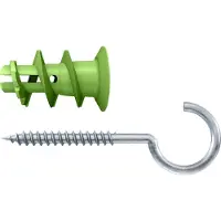Fischer Plug Voor Gipsplaat Gk Green Kunststof - Diam. 20mm - 5 Stuks