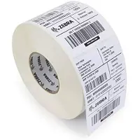 Zebra 800262-075 Etiket Zwart op wit (57 mm x 19 mm) 12 rollen