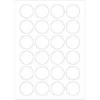 Schäfer Shop Power etiketten 40 mm rond