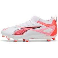 Puma Voetbalschoen 'Ultra 5 Match' zalm roze / zwart / wit