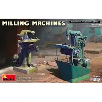Other Modelbouwpakket Diorama - 35663 Freesmachines voor Werkplaats Diorama Plastic - 1:35 - Modelbouw