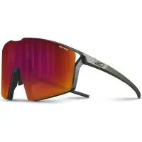 Julbo - Zonnebrillen - Edge Kaki/Noir Spectron 3 voor Unisex van Wol