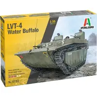 Italeri Modelbouwpakket Militaire voertuigen - 6752 LVT-4 Water Buffalo (ETO) - Militair Voertuig Plastic - 1:35 - Modelbouw