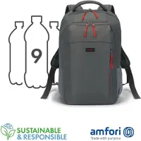 Dicota SPIN II - Rugzak voor laptops - 40,6 cm - Geschikt voor laptops van 13" tot 16" - Grijs