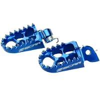 Scar Evo-voetsteunen KTM/HUSQ/GAS/SHER/Be Blauw