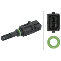 Hella 6PT 009 109-131 Sensor, temperatuur binnenkomende lucht