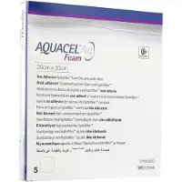ConvaTec (Germany) GmbH Aquacel Ag Foam Non Adhesive 20 x 20 cm | 5 stuks