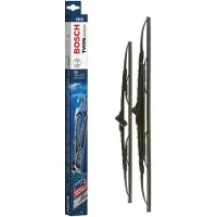 Bosch Ruitenwisser 533S voor o.a. ALFA ROMEO, AUDI, DAIHATSU, HONDA, KIA, LANCIA, LEXUS, MAZDA, MITSUBISHI, NISSAN, SEAT, SKODA, SSANGYONG, SUBARU, SUZUKI, TOYOTA, VOLKSWAGEN