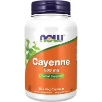 Now cayennepeper, 500 mg, 250 capsules, 4226