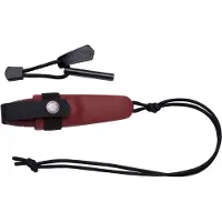 Morakniv Eldris + Neck Kit - Stainless Steel - Red