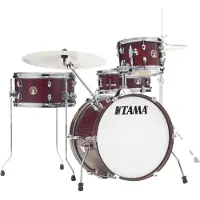 Tama Club-JAM Shell Pack w/ Cymbal Holder & Bag Set Satin Burgundy Elm