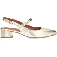 No Stress Gouden leren slingbacks | Maat 38