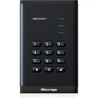 ISTORAGE diskAshur3 SSD – externe Solid State Drive – 512GB – USB – 256-bit – Zwart