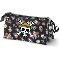 KARACTERMANIA One Piece schedel, leren map