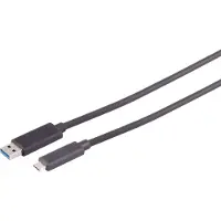 S-Impuls Optisches USB-A Anschlusskabel, USB-C, 3.2, 5G, 25m