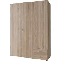 Pol-Power Kledingkast Baarlo Naturel - 120x176x52 cm