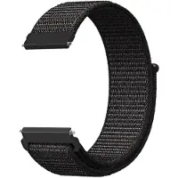 Garmin Vivoactive / Vivomove nylon band - zwart mix