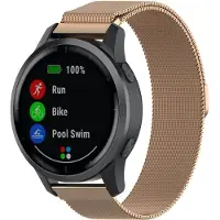 Polar Vantage M / Grit X milanese band - rose goud