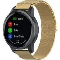 Garmin Vivoactive / Vivomove milanese band - goud