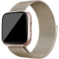 Fitbit Versa milanese band - champagne