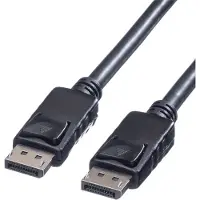 Roline DisplayPort Kabel, DP M/M, zwart, 7,5 m