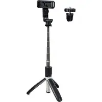 BLOW Selfie Stick-statief met Bluetooth-afstandsbediening - Zwart