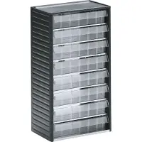 Treston onderdelenkast type 556, 8 schuifladen