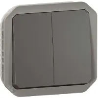 Legrand 069805L Inzetstuk Dubbele knop Plexo Meerdere kleuren 1 stuk(s)
