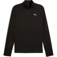 Puma Functioneel shirt 'Velocity Cloudspun' zwart / wit