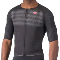 Castelli Aero Race 8S Herenstrui met korte mouwen Zwart || Maat: XL