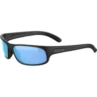 Bolle - Zonnebrillen - Anaconda Black Matte - Sky Blue Polarized voor Unisex van Nylon - Zwart