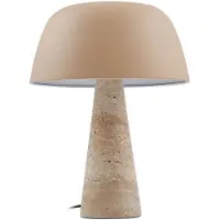 LINDBY Tafellampe , Magritt, Beige, Woonkamer, Steen, Modern