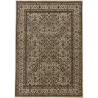 Muratap Tabriz oosters klassiek laagpolig vloerkleed 80x150 cm
