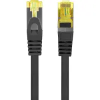 Lanberg - Patchkabel kat. 6a - LSZH - Koperen Kern - Zwart